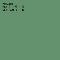 #65926E - Viridian Green Color Image